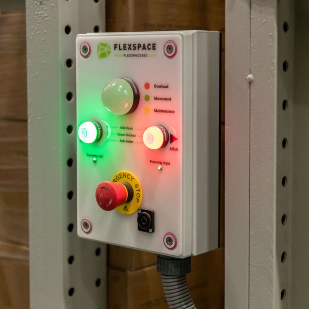 Main Control Panel for FLEXSPACE Mobile Racking System