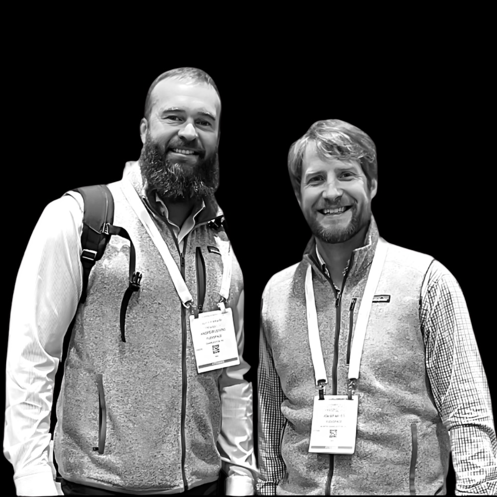 Randy Bates and Andrew Lewins at MHEDA 2025