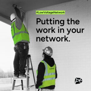 FLEXSPACE Low Voltage Team designs, supplies, and installs commercial and industrial low voltage projects.